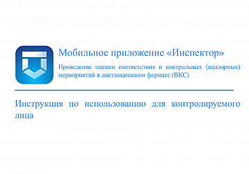 Мобильное приложение «Инспектор»